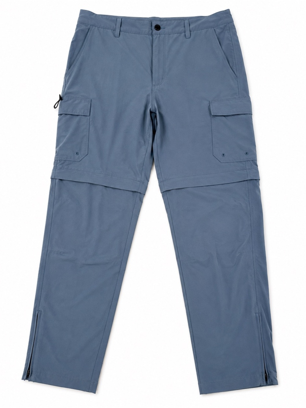 World Wide Sportsman Convertible Cargo Pants 36x30 Blue Hiking Fishing